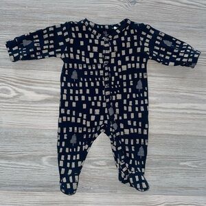 Oliver & Rain Baby Boys 3 Months Sleep and Play Sleeper
